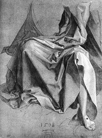 Study of a Drapery Albrecht Durer